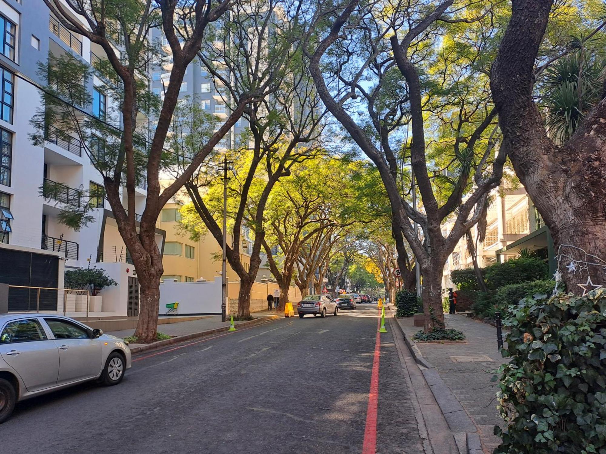 The Median Rosebank Luxury Apartment - Building With Generator 요하네스버그 외부 사진